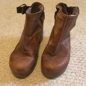 Free People Leather Clog EUC